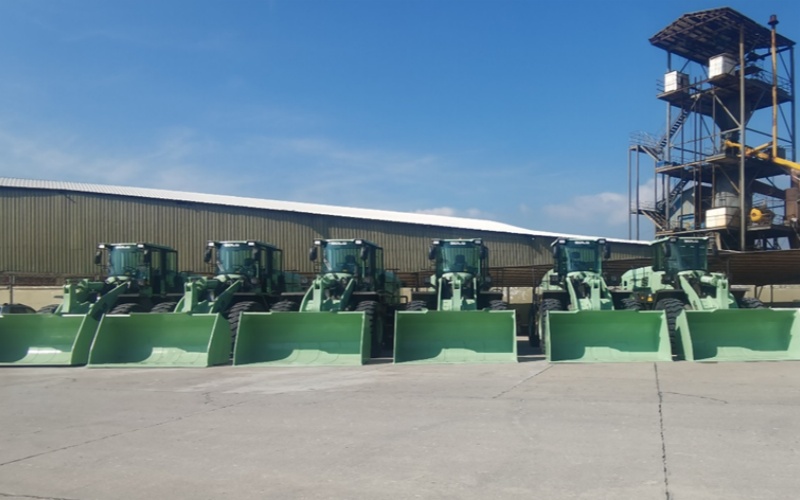 SDLG L956HEV Electric Wheel Loader Delivered in Bulk to Major Customer in Hunan