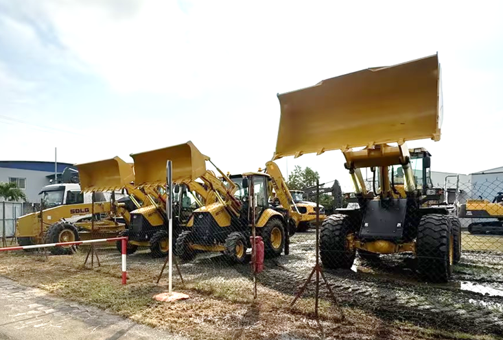 SDLG Excavators Make Debut in Gabon Market SDLG Excavators Make Debut in Gabon Market