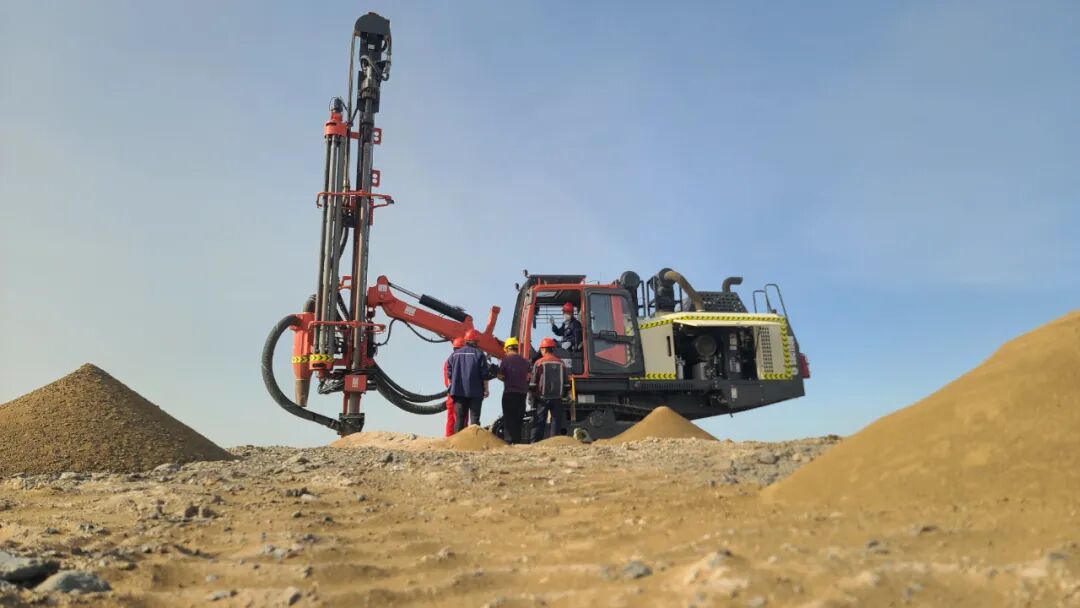 LGMRT SDC150H Down-the-hole Drill Rig Field Report from Xinjiang Mine Site