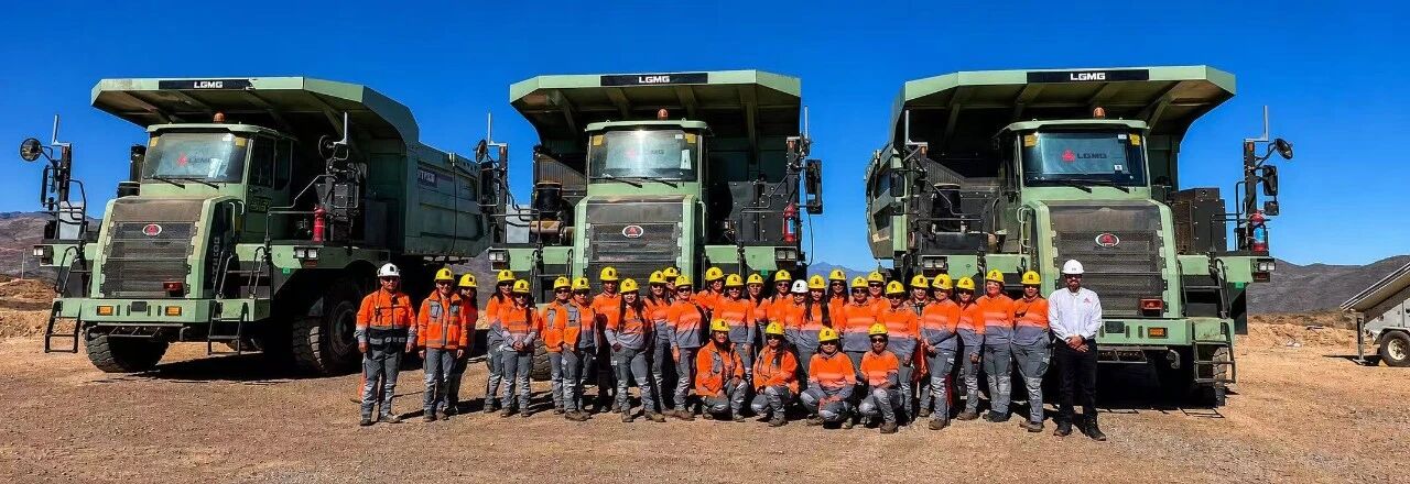 LGMG RTH100 Hybrid Mining Trucks and ME109 Excavators Deployed in South America LGMG RTH100 Hybrid Mining Trucks and ME109 Excavators Deployed in South America