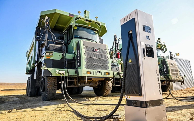 Media Spotlight: Ultra-Fast-Charging LGMG Mining Trucks Distributed by Our Company